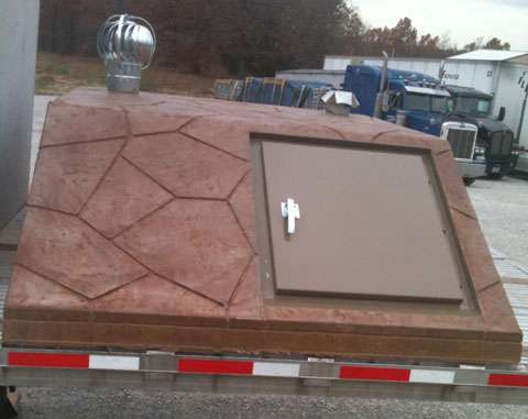 Sloped Front