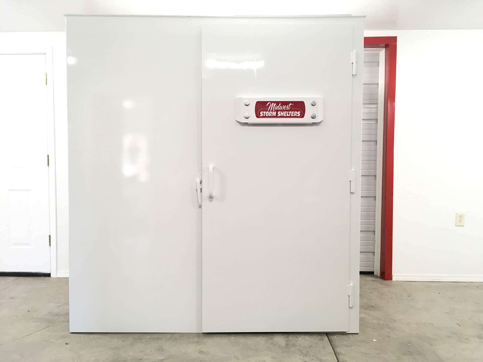 F5H Above Ground Steel Shelter with Hatch view 1